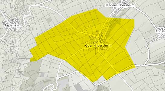 Immobilienpreisekarte Ober Hilbersheim